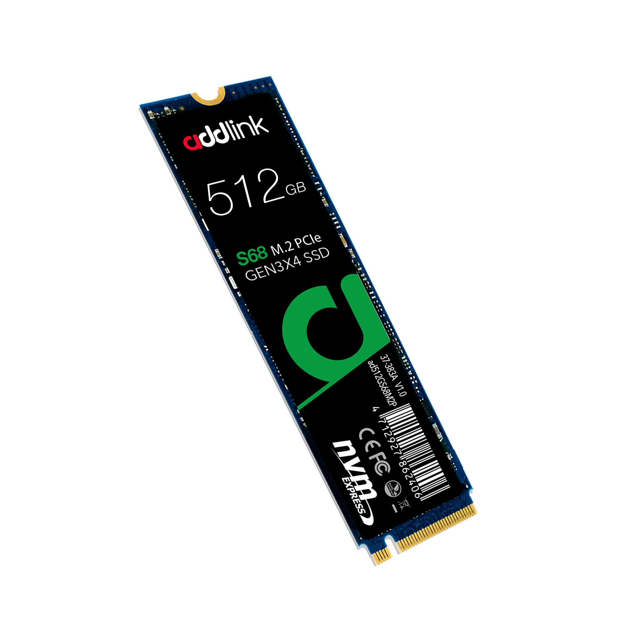 Amazon.in: Buy addlink S68 512GB NVMe PCIe Gen3x4 M.2 2280 SSD TLC